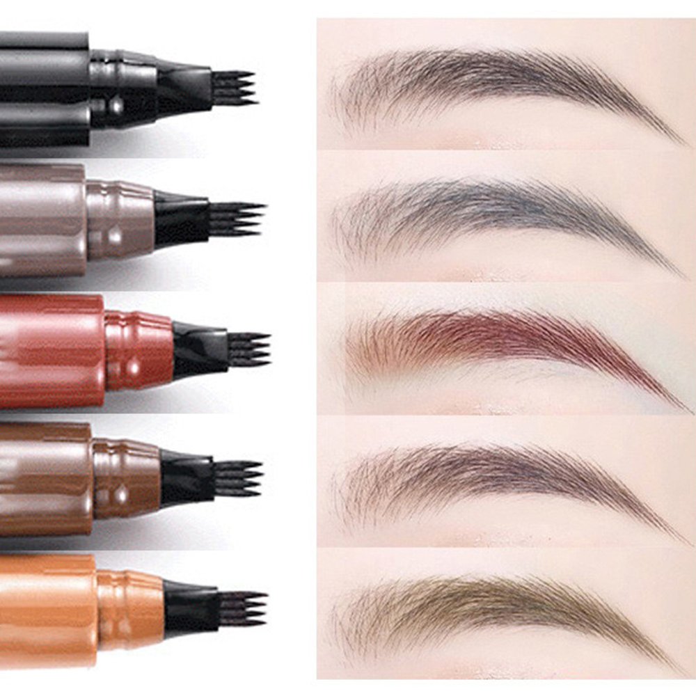 S46d7ed25e04b4e00991fd9425136354dD.jpg Four-pronged eyebrow pencil - Image 1
