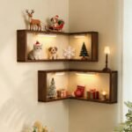 CornerLux™ LED Art Shelf Smart Storage, Soft Light
