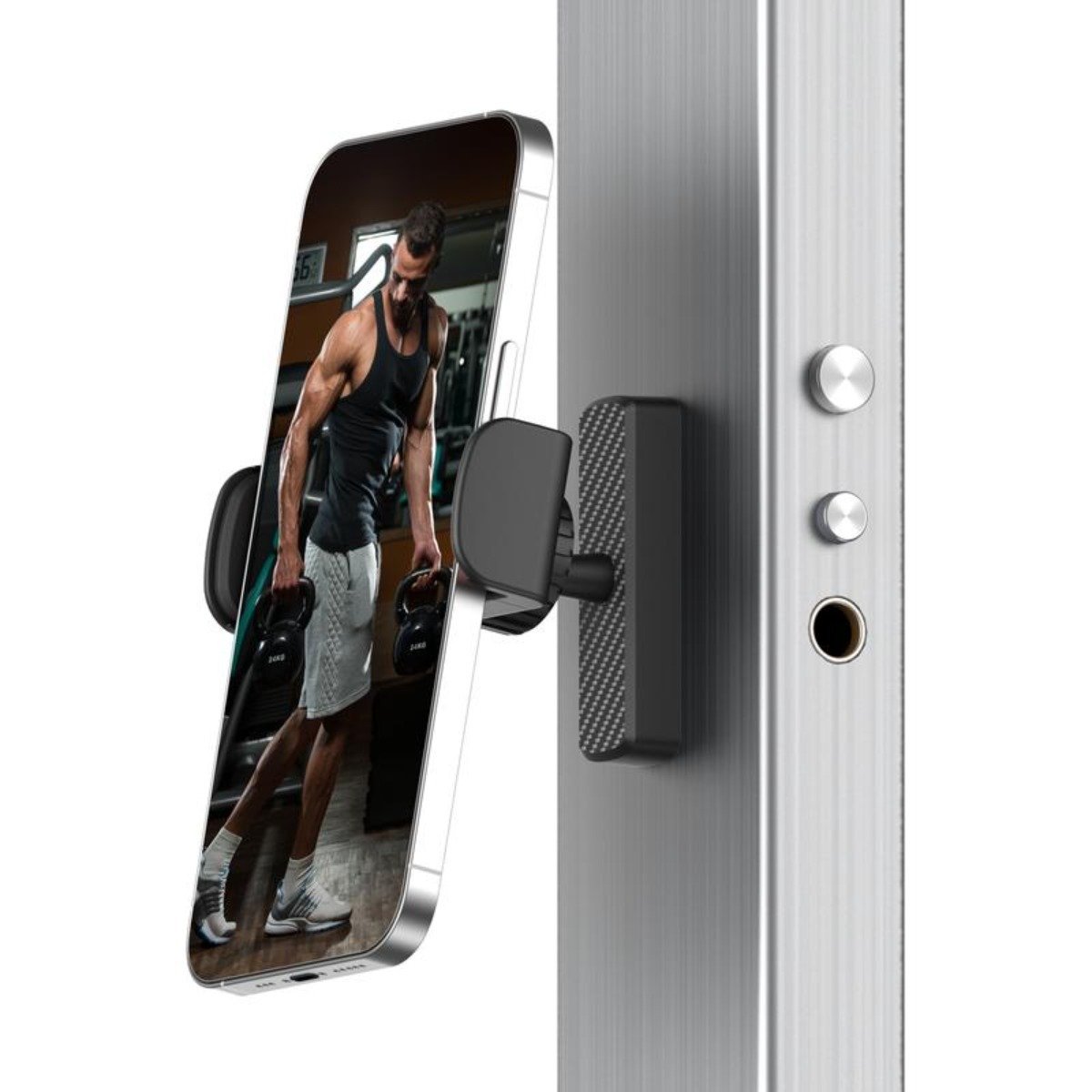 Sb8a2ec0470c1415c8d75f2ac398dd3eeZ.jpg GymSnap™ Magnetic Phone Mount 🧲💪 - Image 1